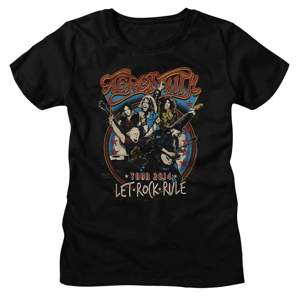 Aerosmith - AEROSMITH LET ROCK RULE Adult Shirt