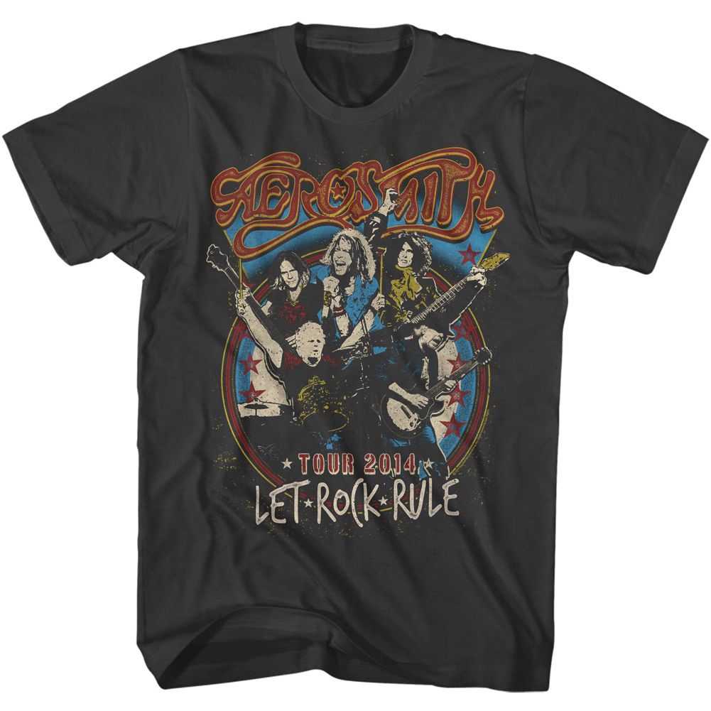 Aerosmith - LET ROCK RULE Adult Shirt