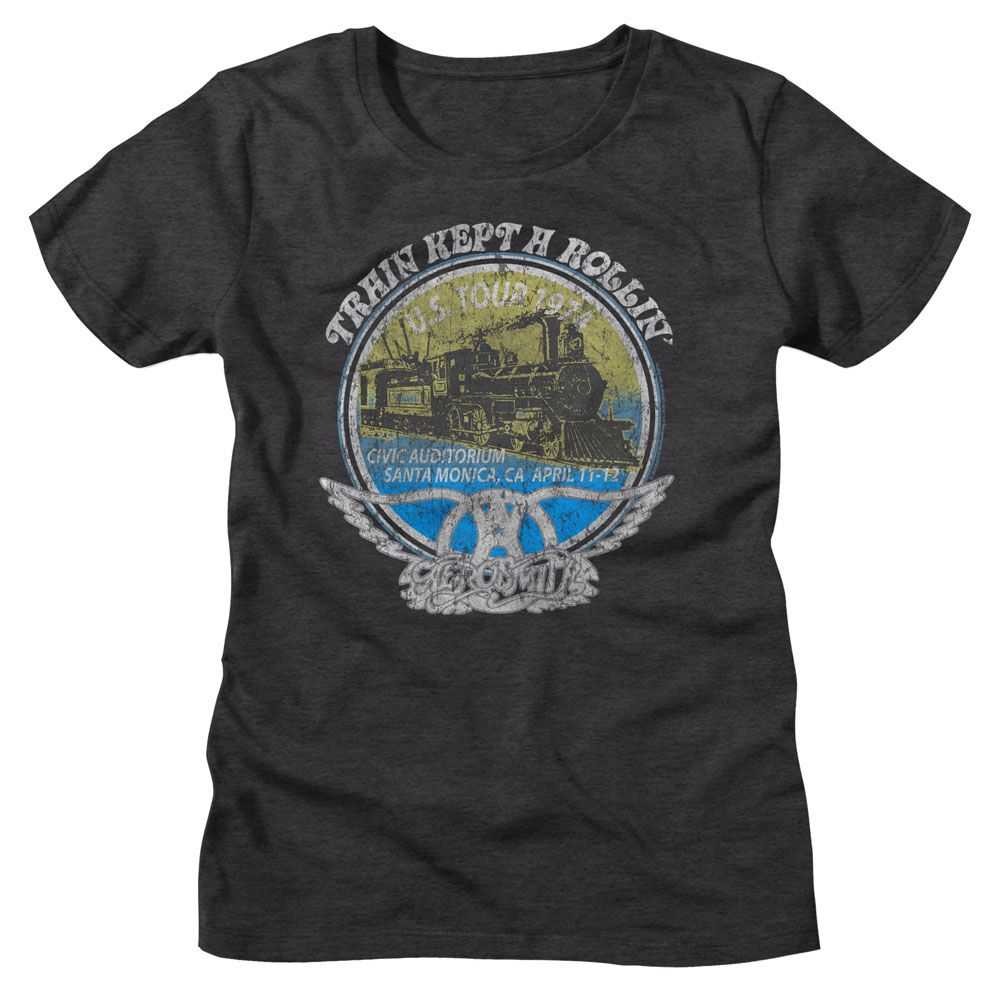 Aerosmith - AEROSMITH ROLLIN Adult Shirt