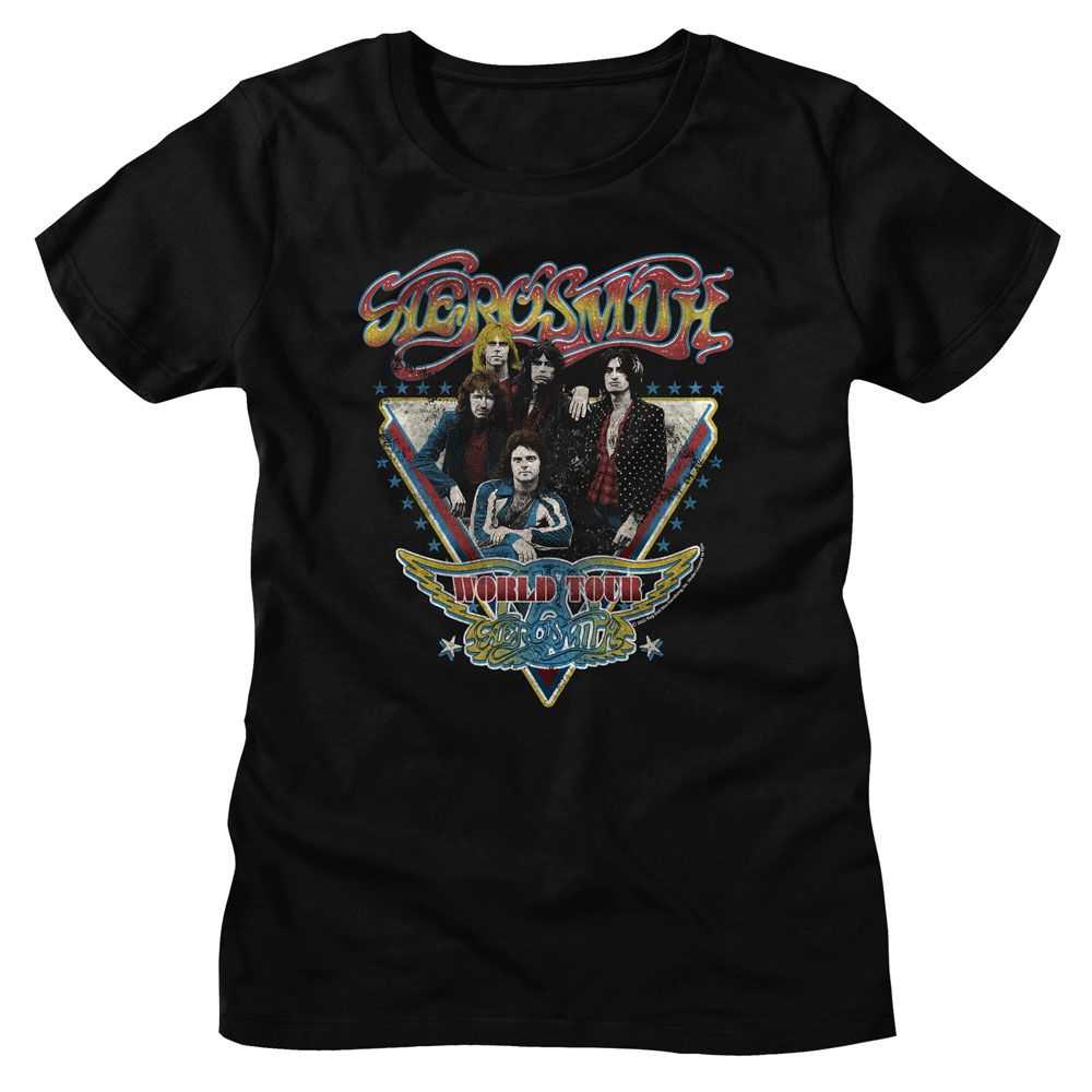 Aerosmith - AEROSMITH WORLD TOUR Adult Shirt