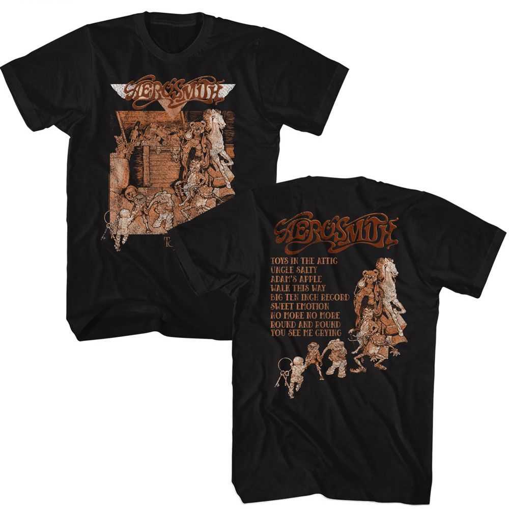Aerosmith - TOYS COVER ART Adult Shirt