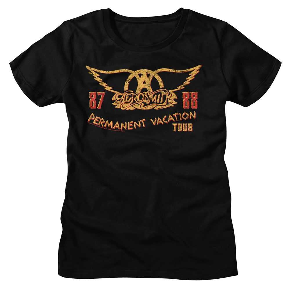 Aerosmith - AEROSMITH PV TOUR 87 88 Adult Shirt