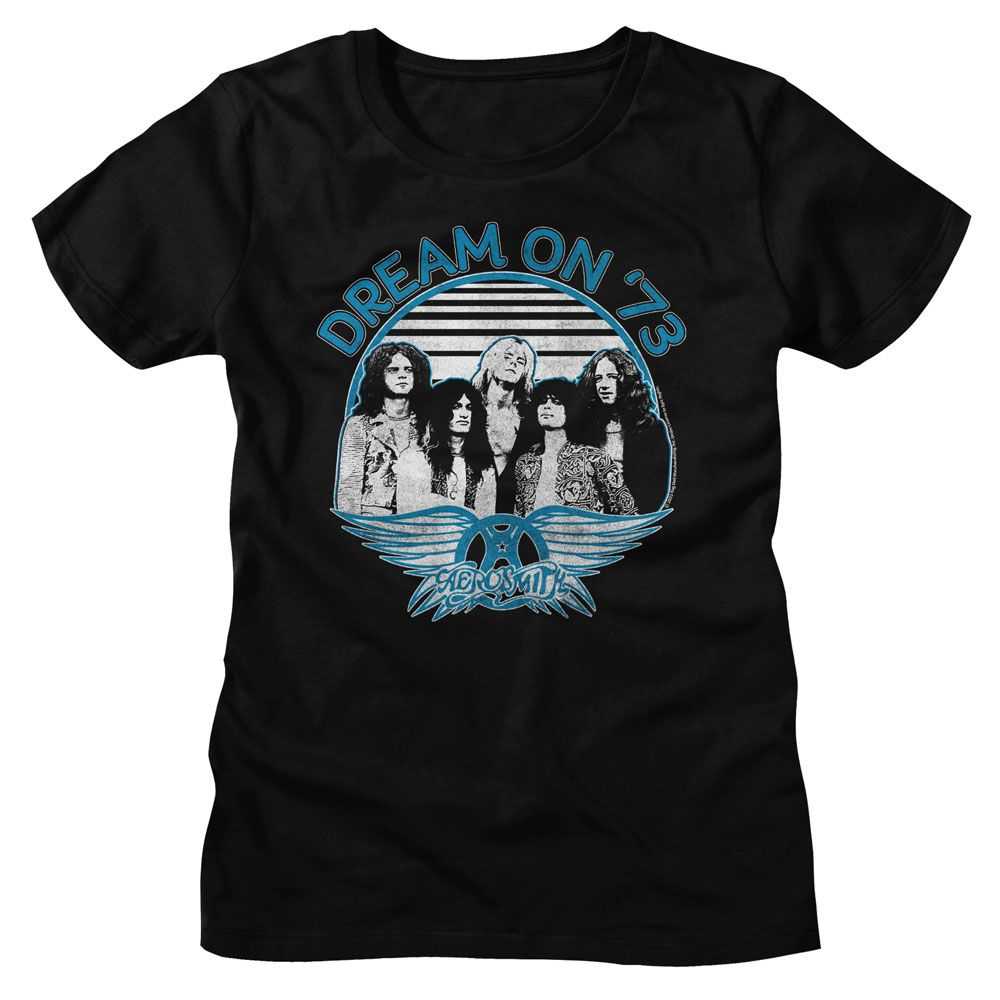 Aerosmith - AEROSMITH DREAM ON BLUE WHITE Adult Shirt
