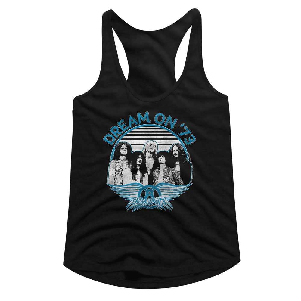 Aerosmith - AEROSMITH DREAM ON BLUE WHITE Adult Shirt