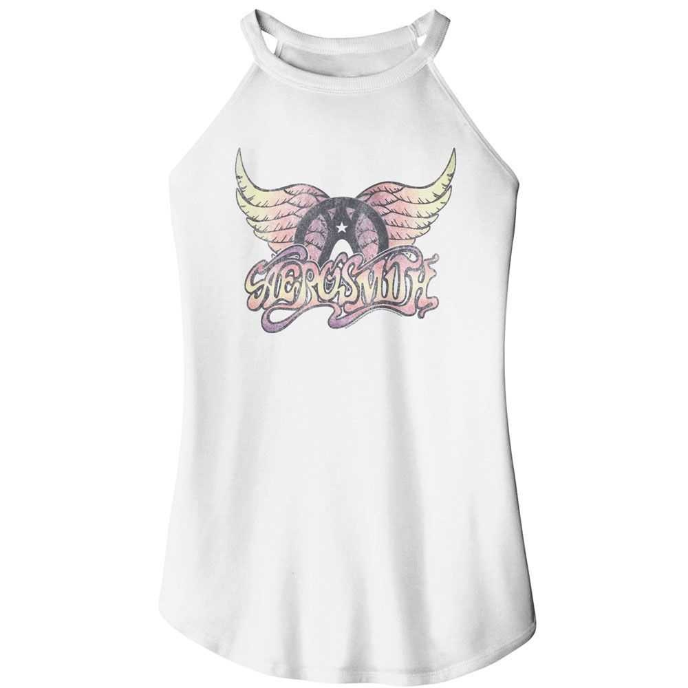 Aerosmith - AEROSMITH FADED PINKS Adult Shirt