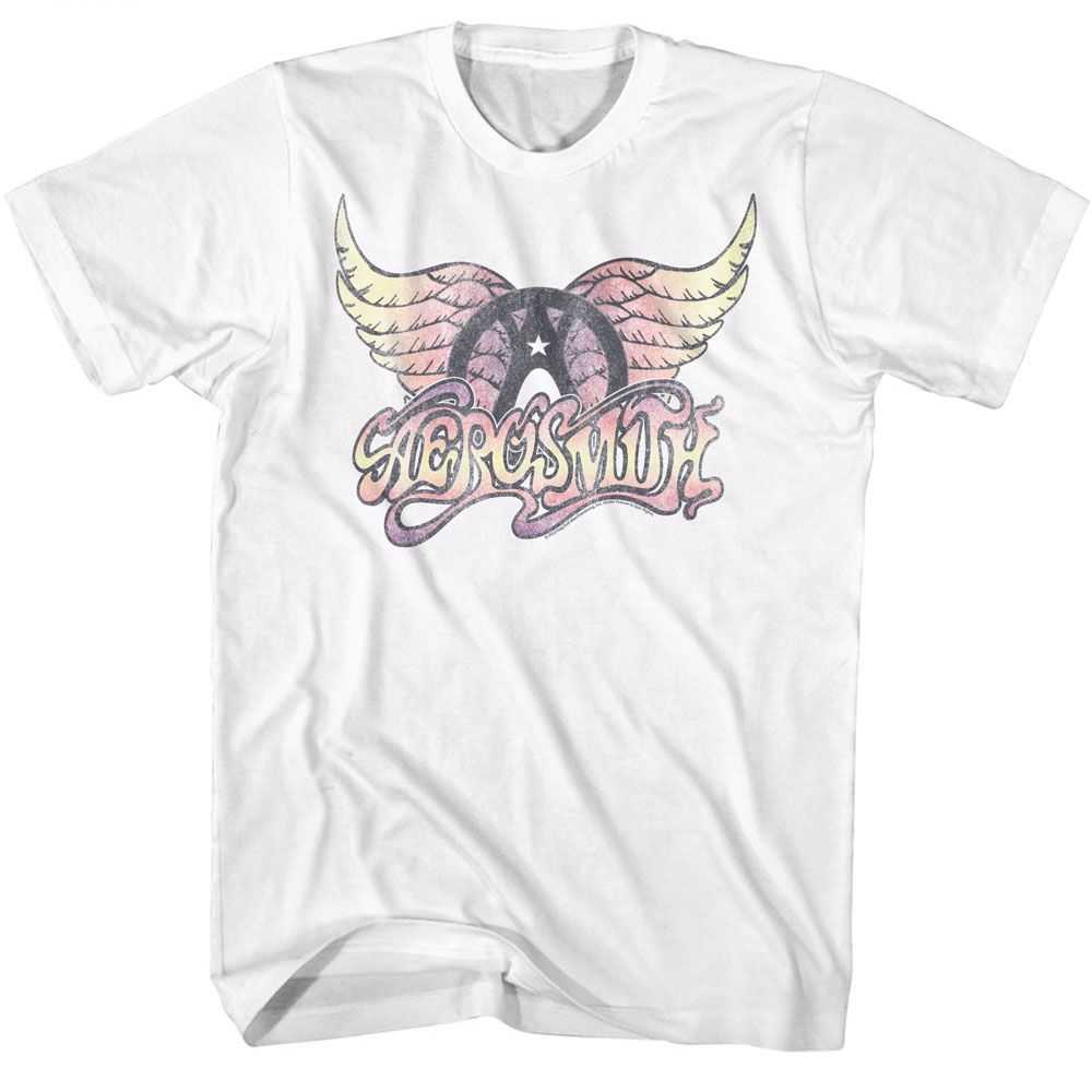 Aerosmith - FADED PINKS Adult Shirt