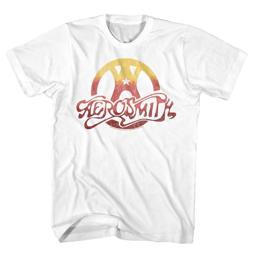 Aerosmith - AEROSMITH GRADIENT LOGO Adult Shirt