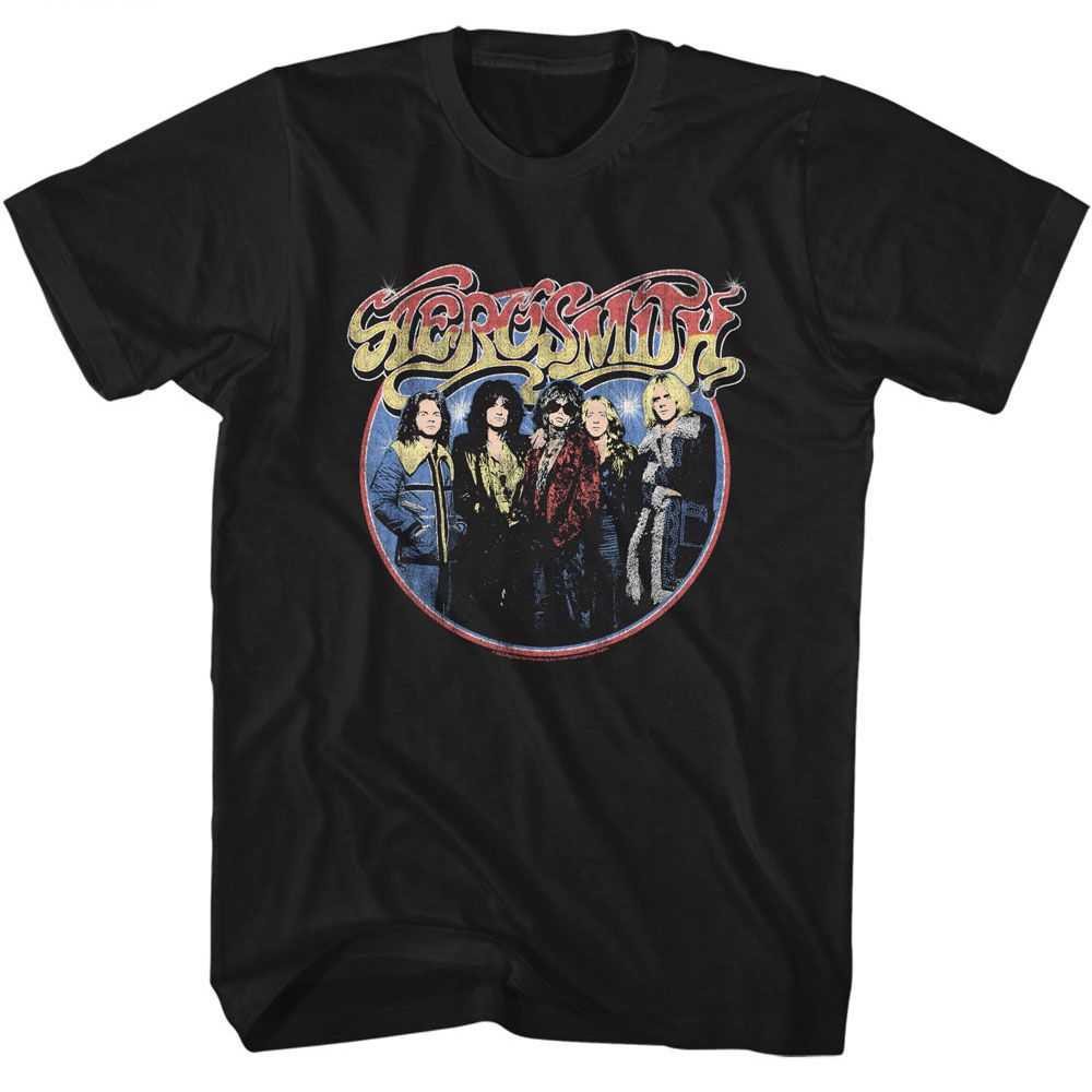 Aerosmith - AEROSMITH CIRCLE Adult Shirt