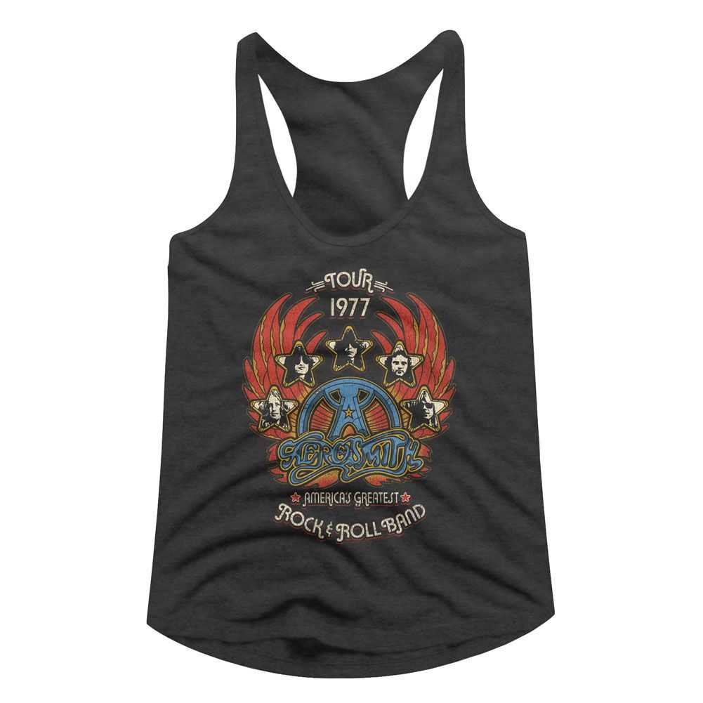 Aerosmith - GREATEST ROCK 77 Adult Shirt