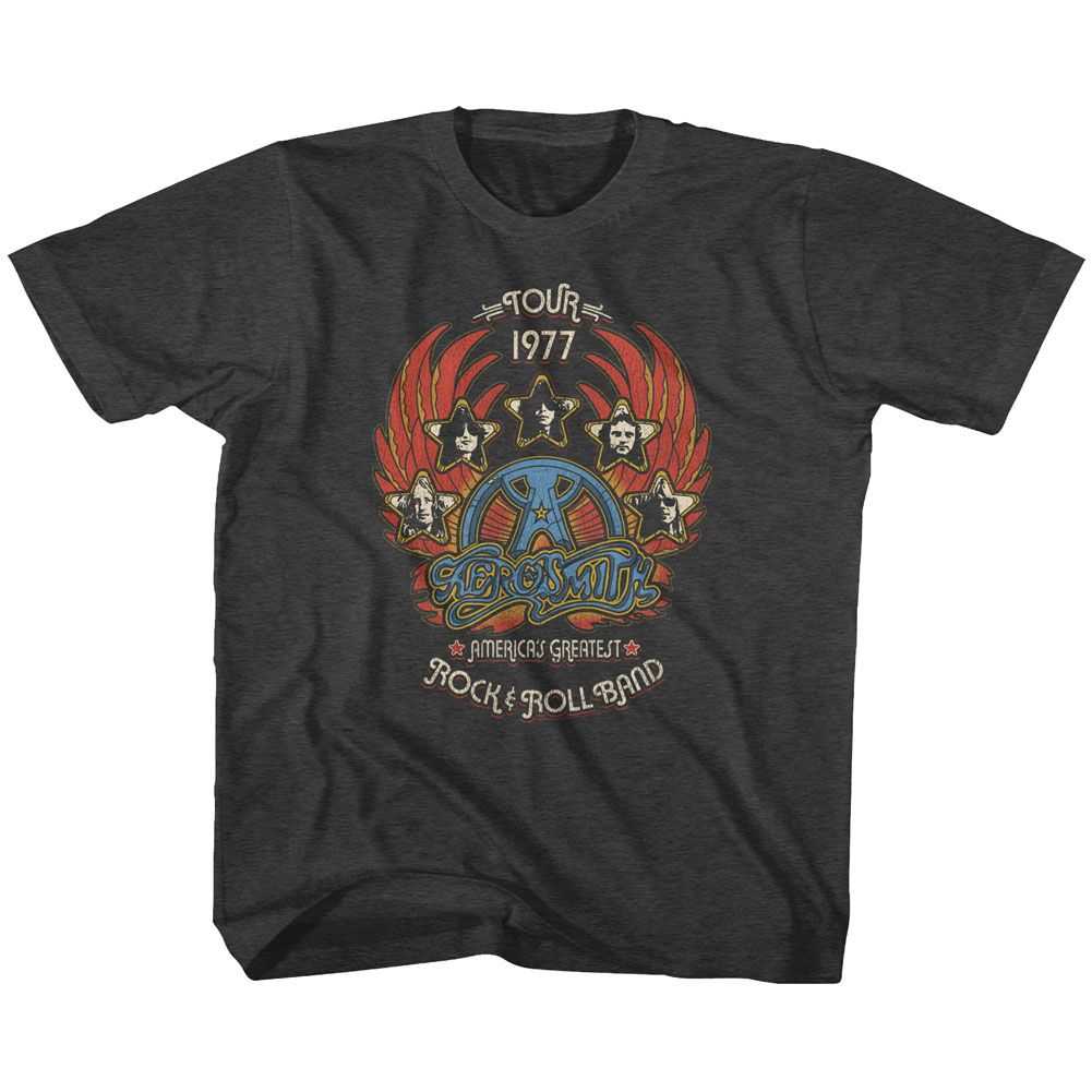 Aerosmith - GREATEST ROCK 77 Youth Shirt