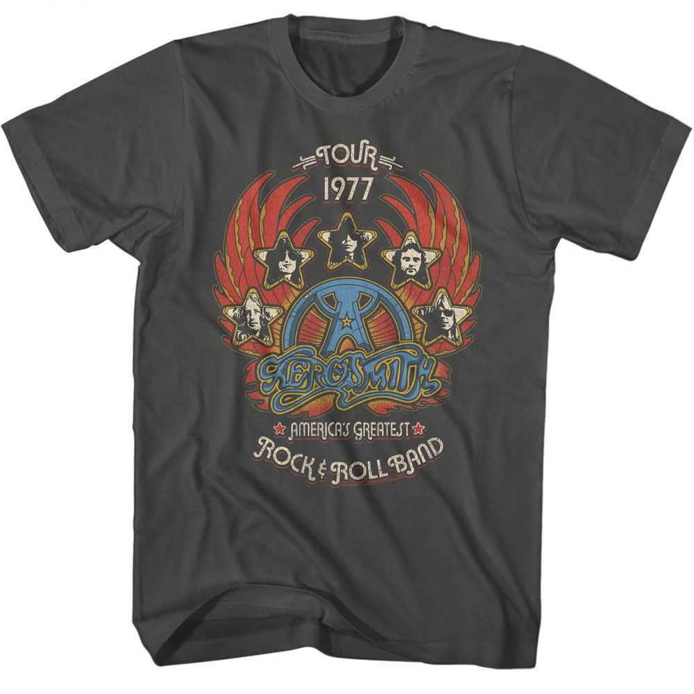 Aerosmith - GREATEST ROCK 77 Adult Shirt