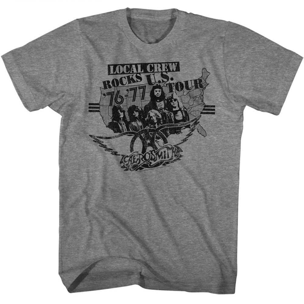 Aerosmith - LOCAL CREW Adult Shirt