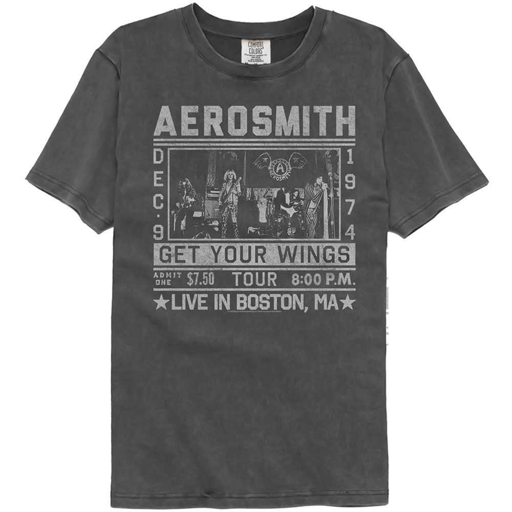 Aerosmith - AEROSMITH WINGS TOUR 74 Adult Shirt