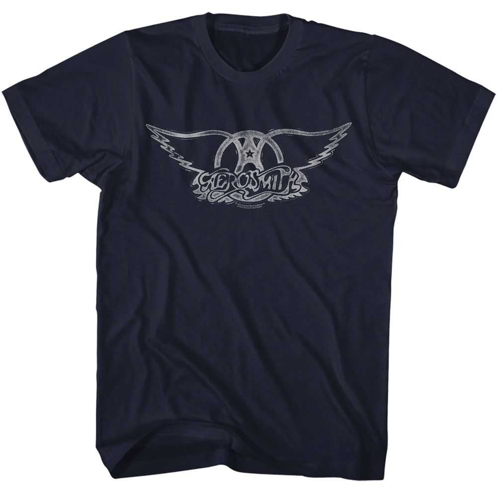 Aerosmith - AEROSMITH WINGS LOGO LIGHT Adult Shirt
