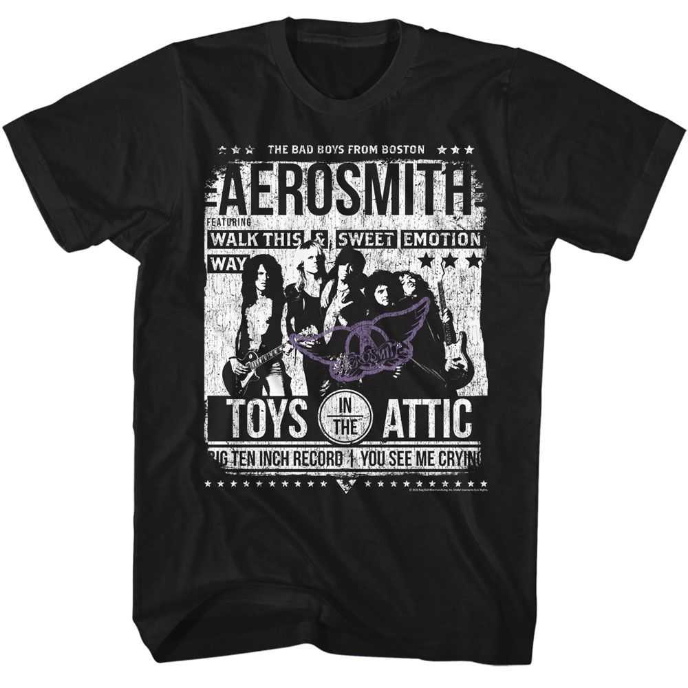 Aerosmith - AEROSMITH AERO POSTER Adult Shirt