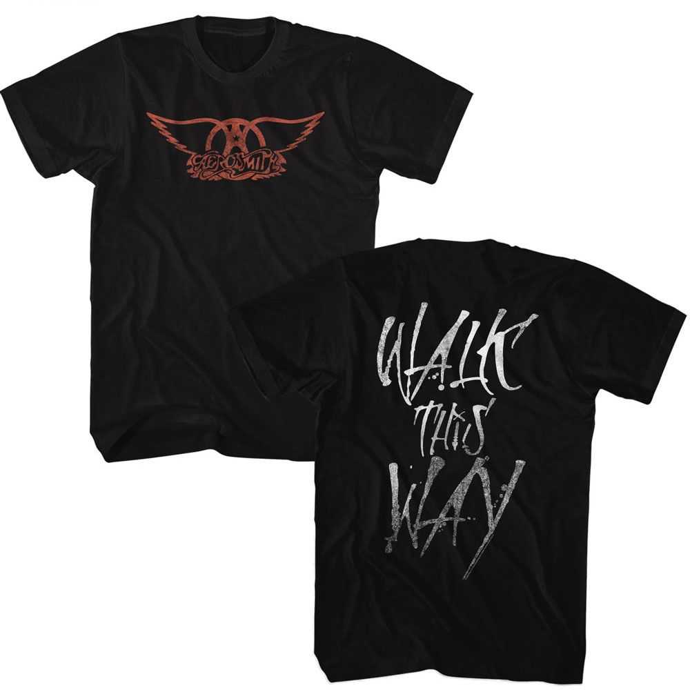 Aerosmith - AEROSMITH WALK THIS WAY Adult Shirt