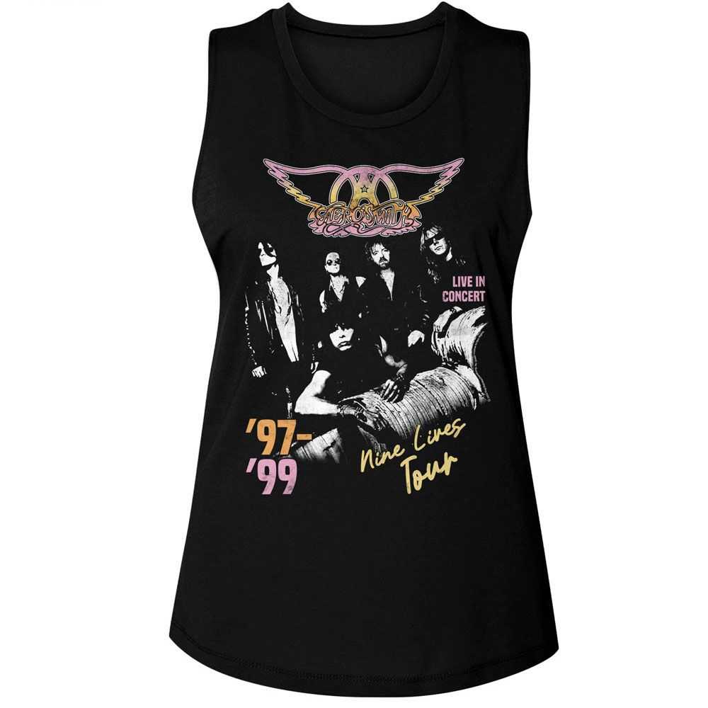 Aerosmith - AEROSMITH NINE LIVES TOUR Adult Shirt