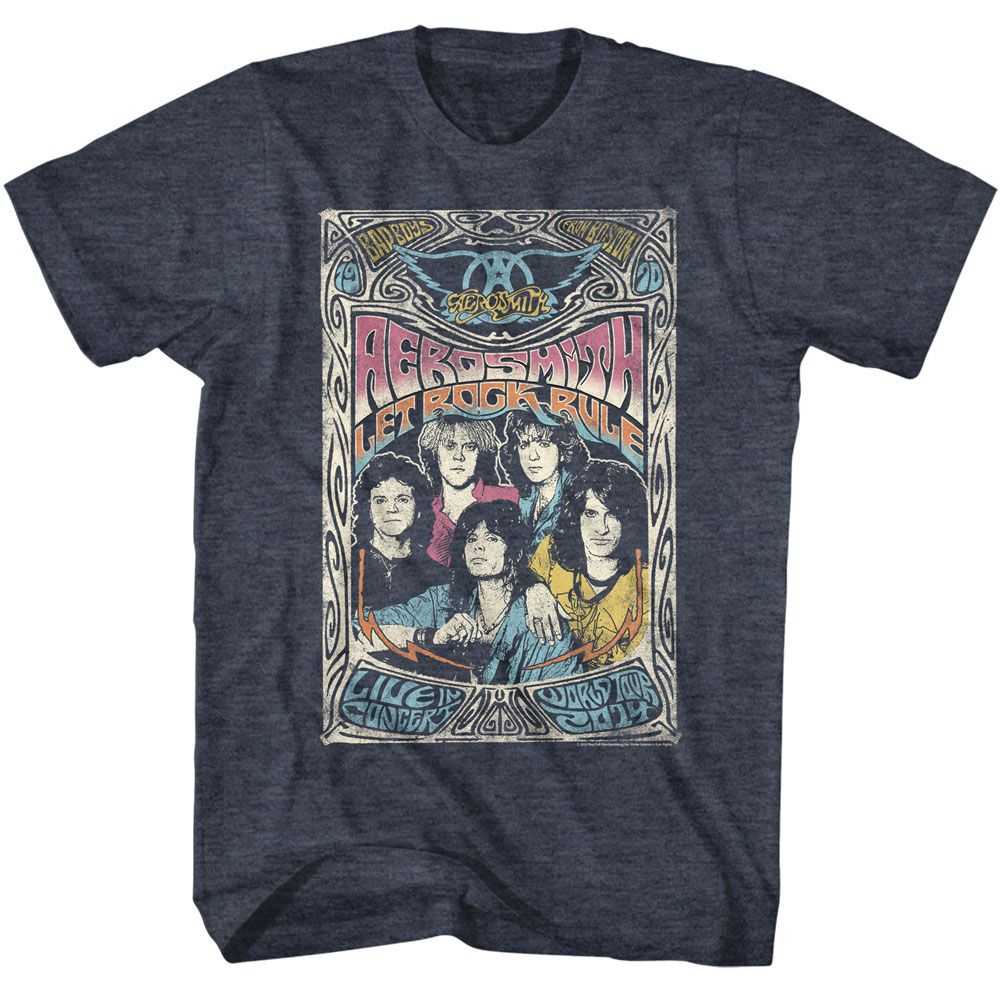 Aerosmith - AEROSMITH LET ROCK RULE Adult Shirt