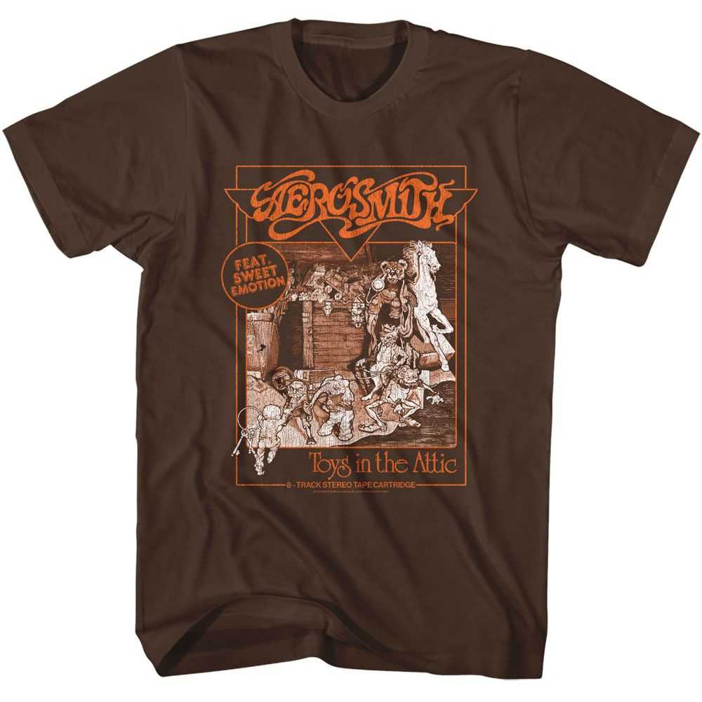 Aerosmith - AEROSMITH TOYS 8 TRACK Adult Shirt