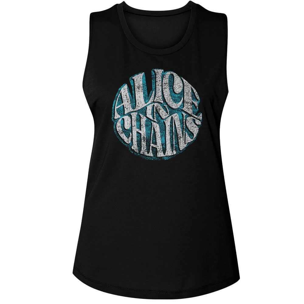 Alice In Chains - ALICE IN CHAINS CIRCLE TEXT Adult Shirt