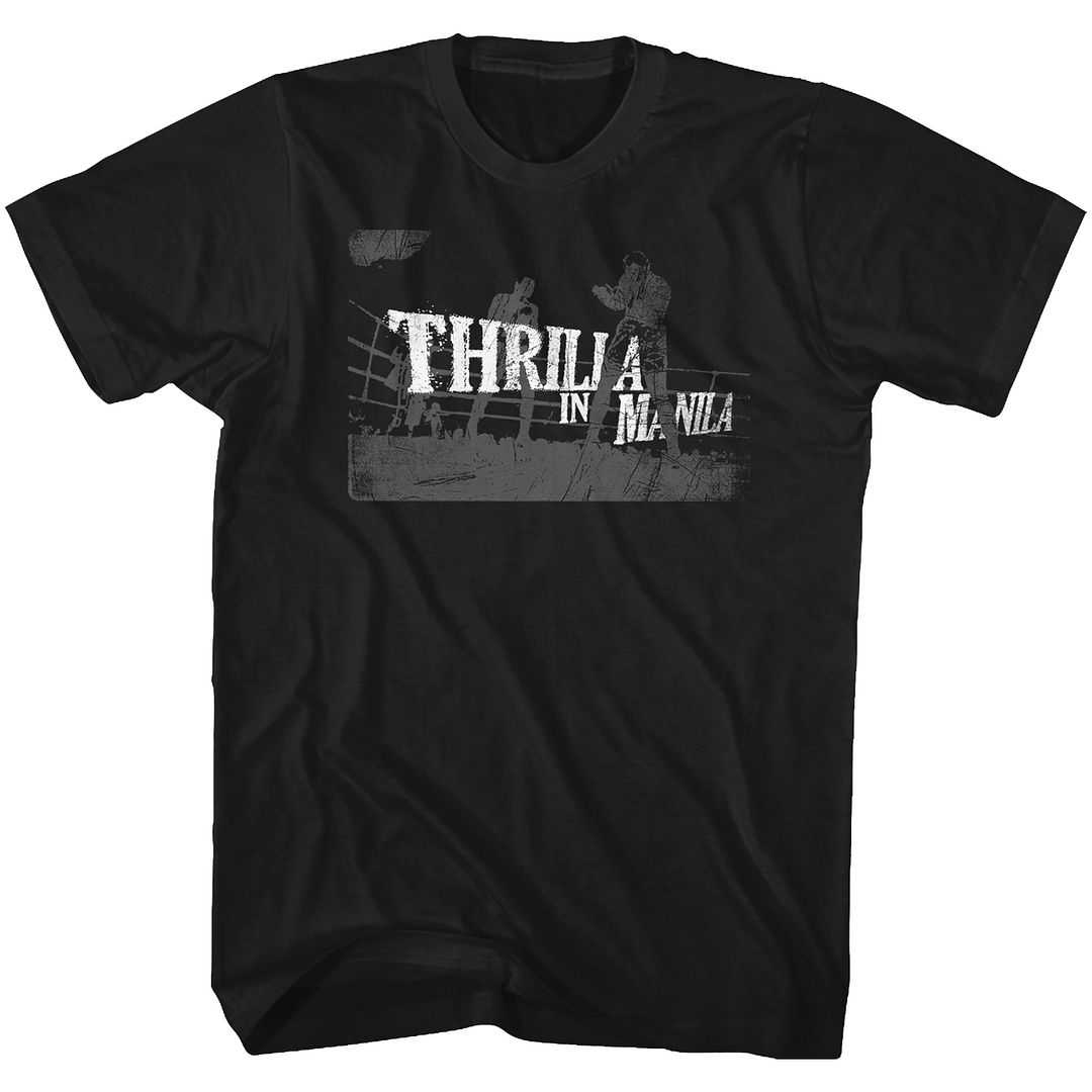 Muhammad Ali - THRILLA IN MANILA Adult Shirt