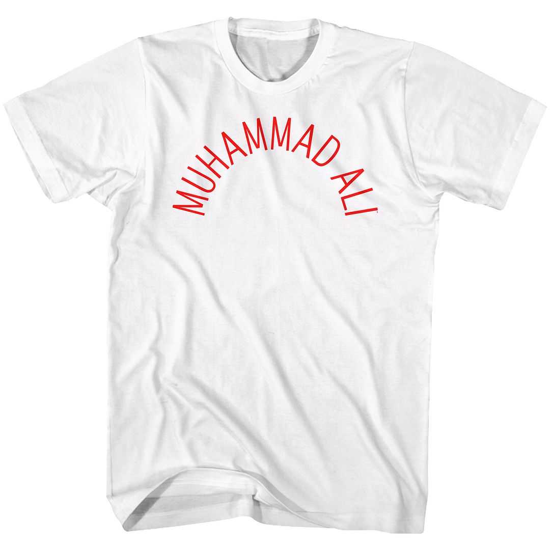 Muhammad Ali - ARCH TEXT Adult Shirt