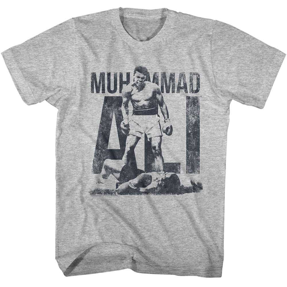Muhammad Ali - MUHAMMAD ALI BLUE DISTRESS Adult Shirt