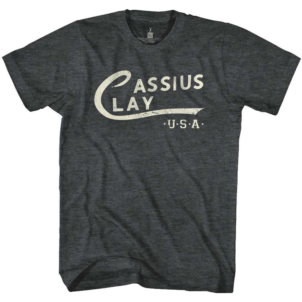 Muhammad Ali - CASSIUS CLAY LOGO Adult Shirt