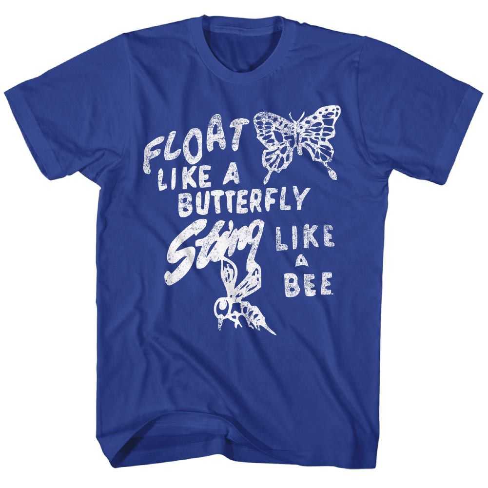 Muhammad Ali - FLOAT LIKE BUTTERFLY Adult Shirt