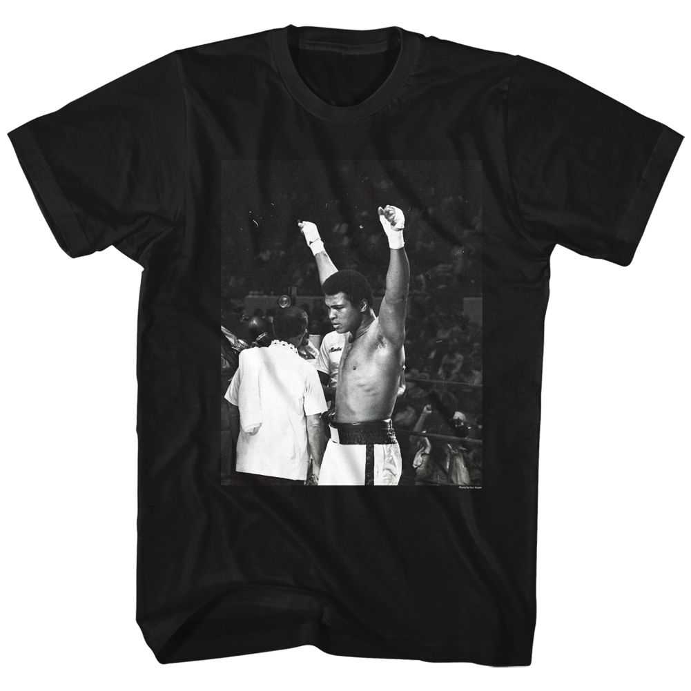 Muhammad Ali - HANDS IN THE AIR Adult Shirt