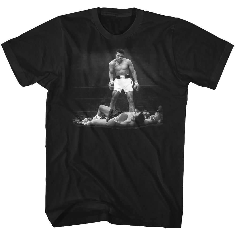 Muhammad Ali - ALI OVER LISTON Adult Shirt