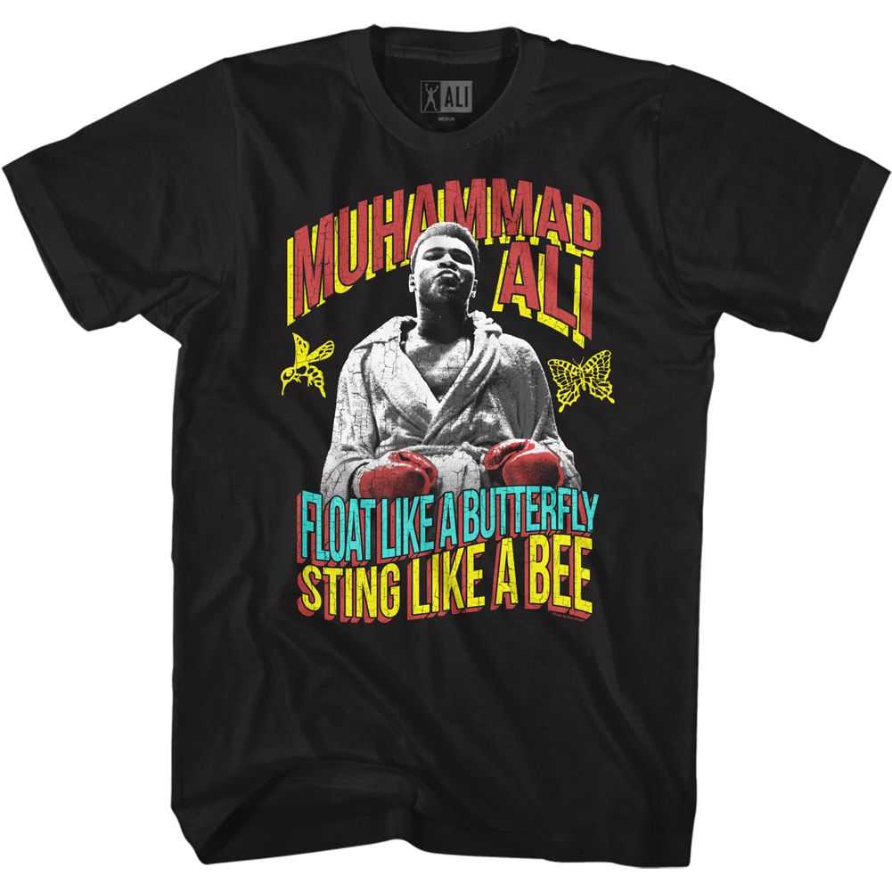 Muhammad Ali - FLOAT STING TRICOLOR Adult Shirt