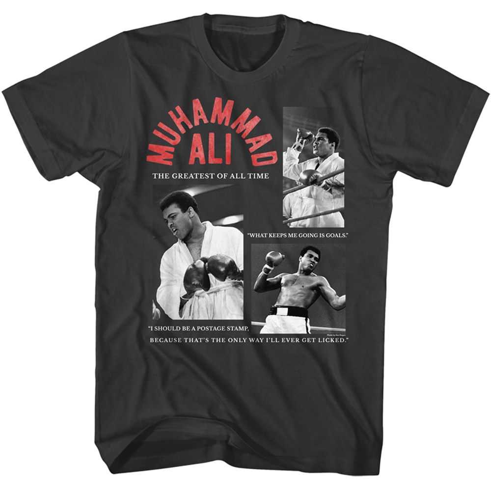 Muhammad Ali - ALI QUOTE COLLAGE Adult Shirt