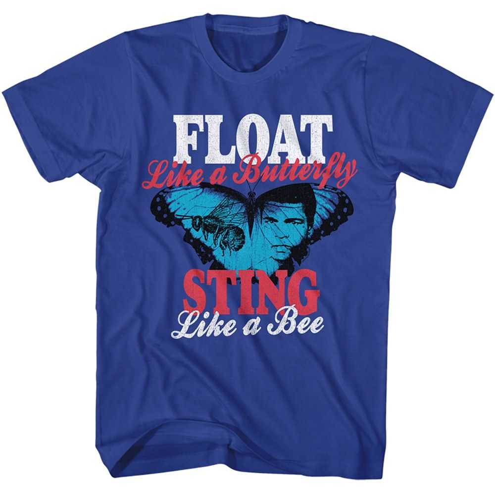 Muhammad Ali - ALI FLOAT AND STING Adult Shirt