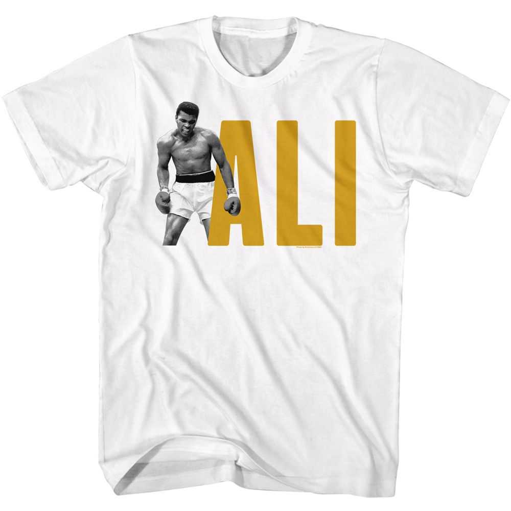 Muhammad Ali - ALI IN FRONT OF NAME Adult Shirt