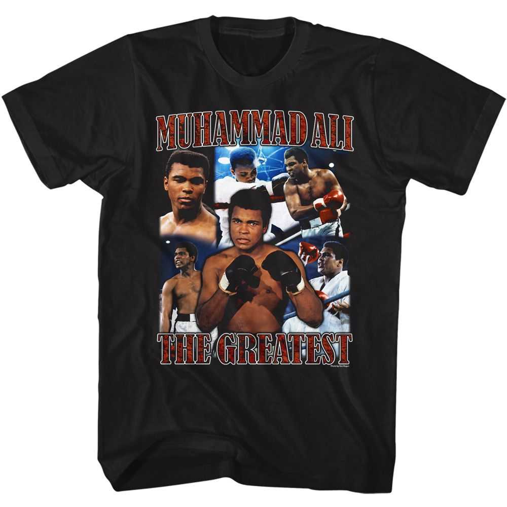 Muhammad Ali - MUHAMMAD ALI COLLAGE Adult Shirt
