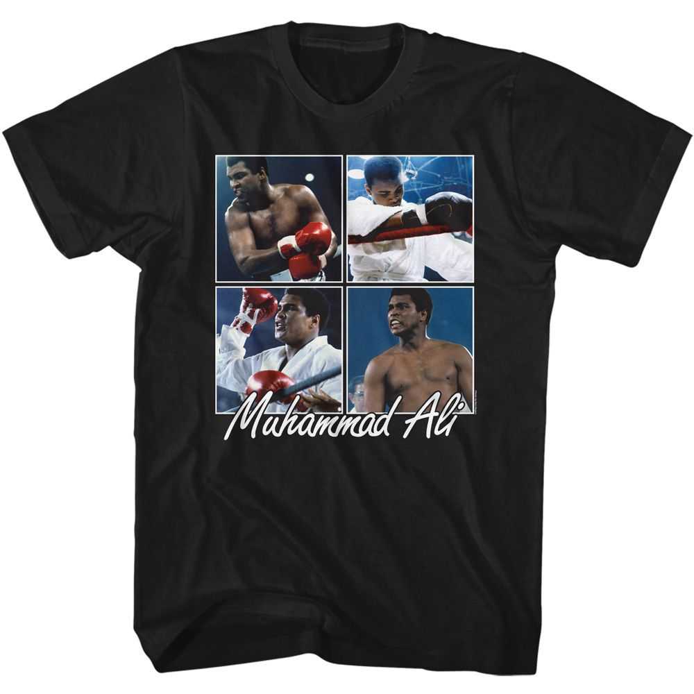 Muhammad Ali - MUHAMMAD ALI ALI FOUR SQUARES Adult Shirt