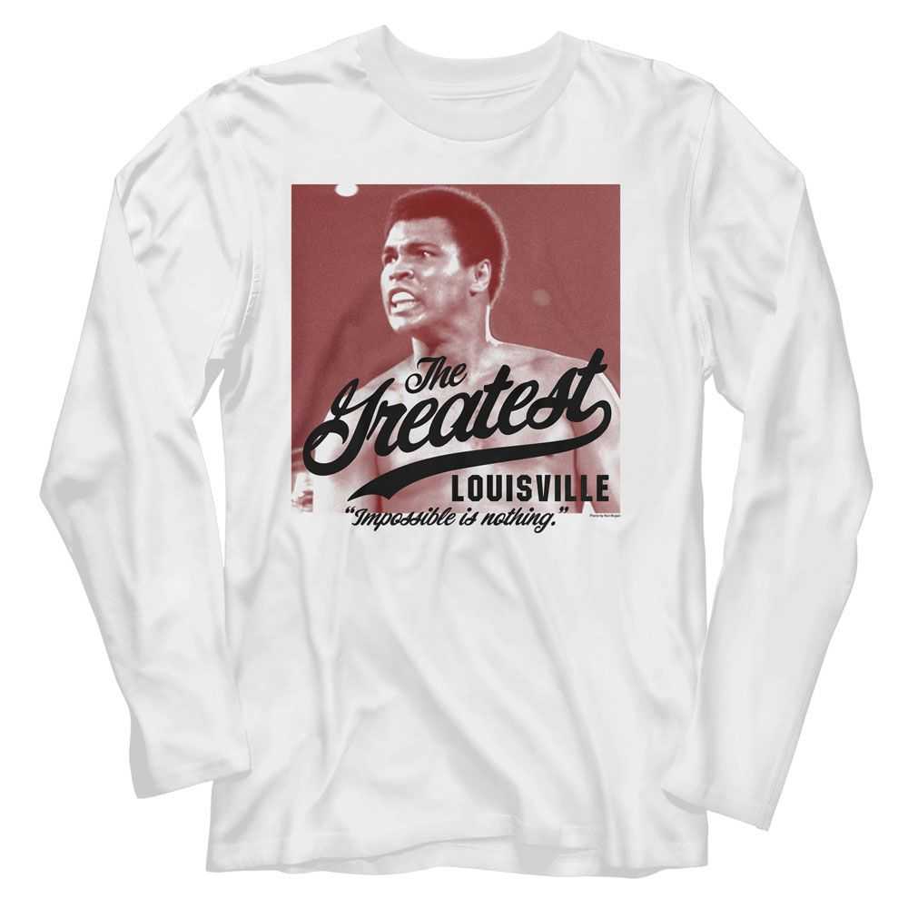 Muhammad Ali - MUHAMMAD ALI IMPOSSIBLE IS NOTHING Adult Shirt