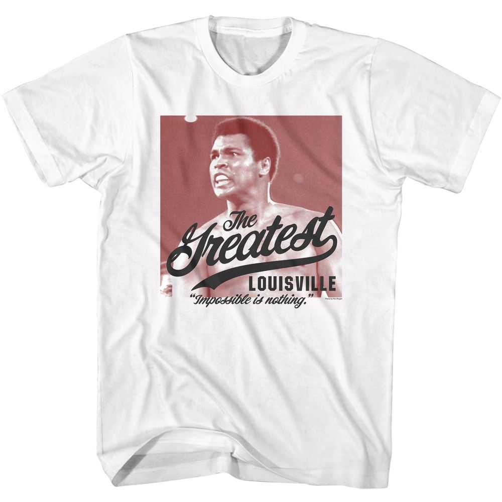 Muhammad Ali - ALI IMPOSSIBLE IS NOTHING Adult Shirt