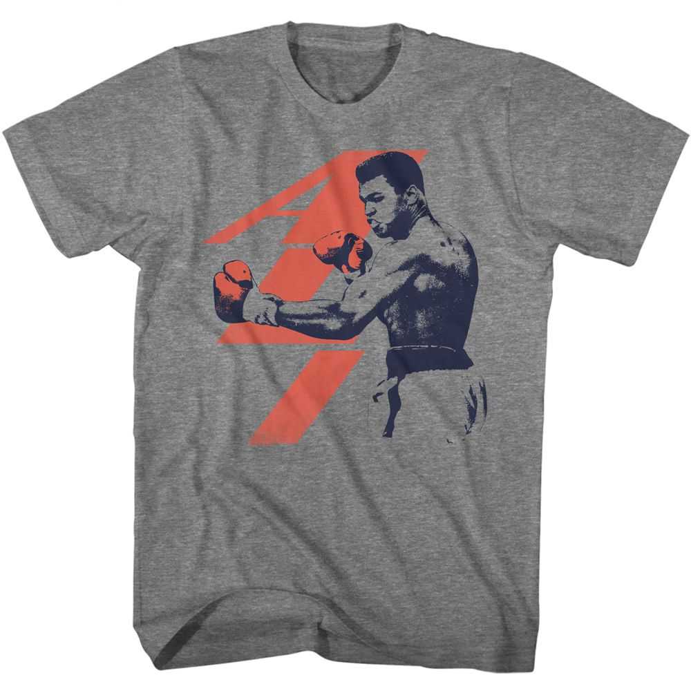 Muhammad Ali - MUHAMMAD ALI NAME AND FIGURE Adult Shirt