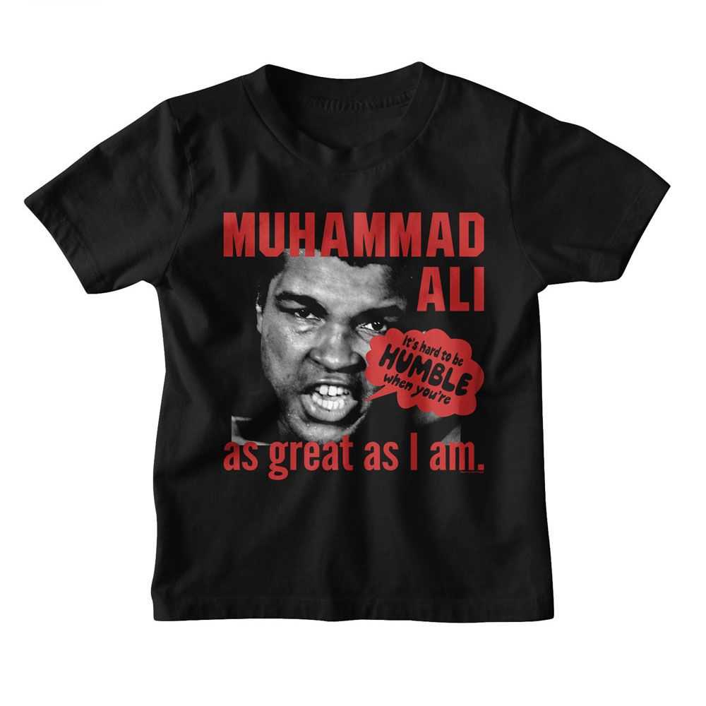 Muhammad Ali Youth - MUHAMMAD ALI HARD TO BE HUMBLE Youth Shirt