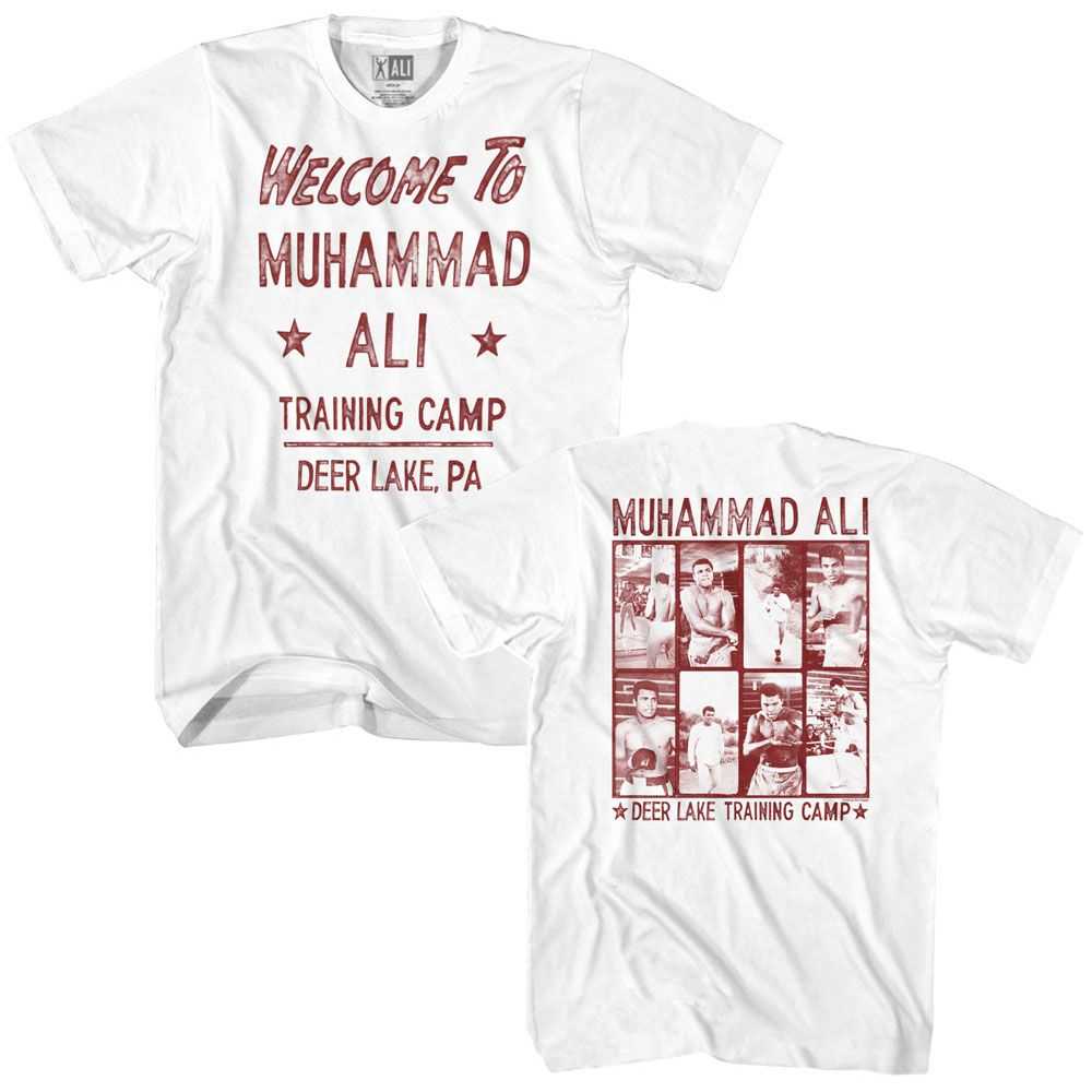 Muhammad Ali - MUHAMMAD ALI WELCOME TO CAMP Adult Shirt