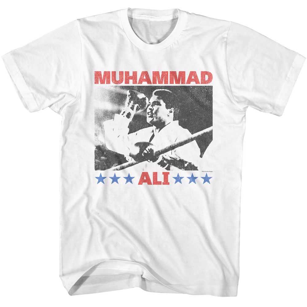 Muhammad Ali - MUHAMMAD ALI RAISING FIST Adult Shirt