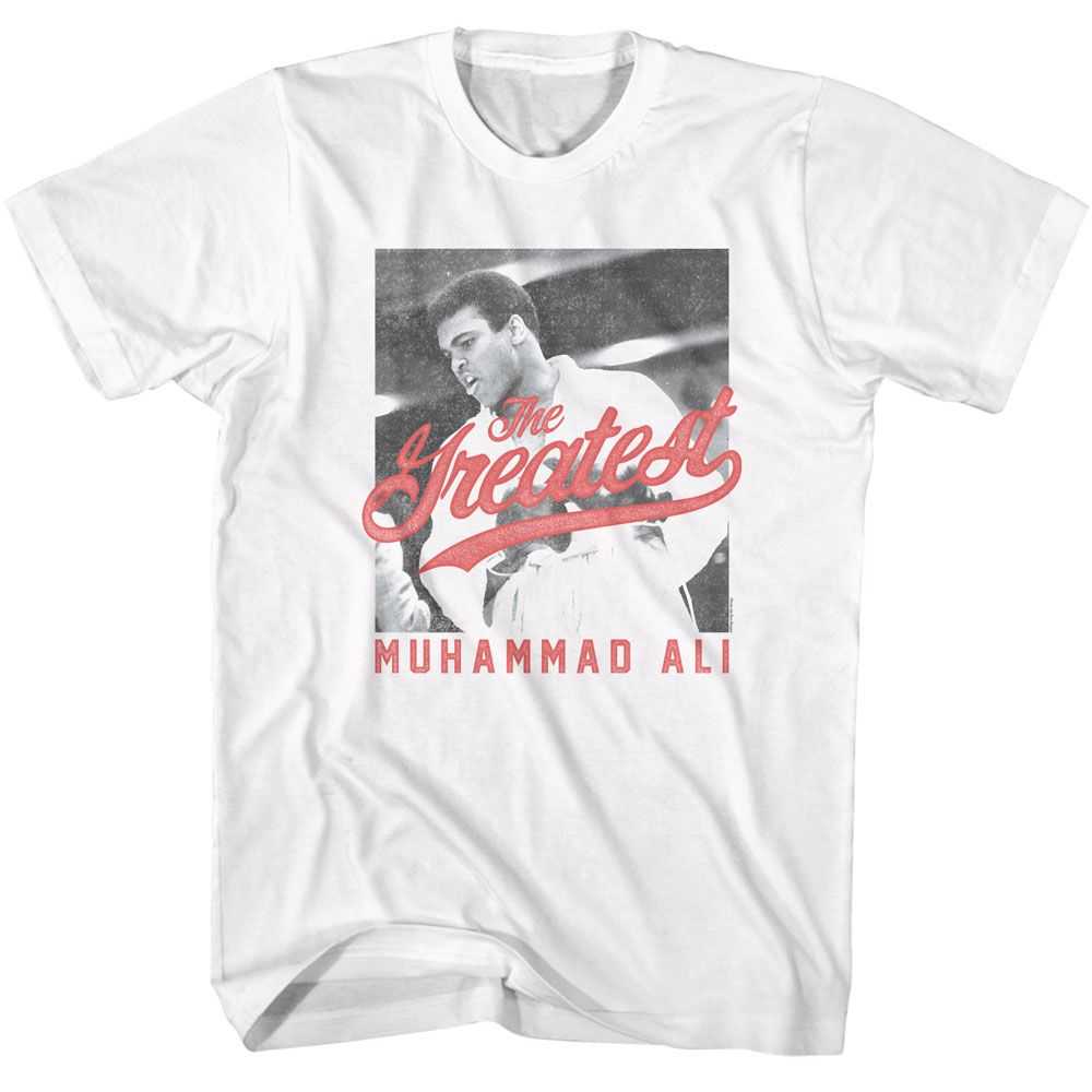 Muhammad Ali - MUHAMMAD ALI THE GREATEST BW Adult Shirt