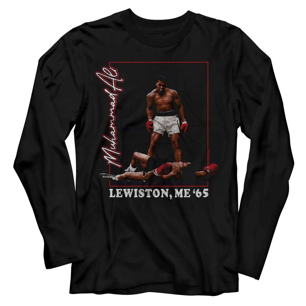 Muhammad Ali - MUHAMMAD ALI LEWISTON ME 65 Adult Shirt