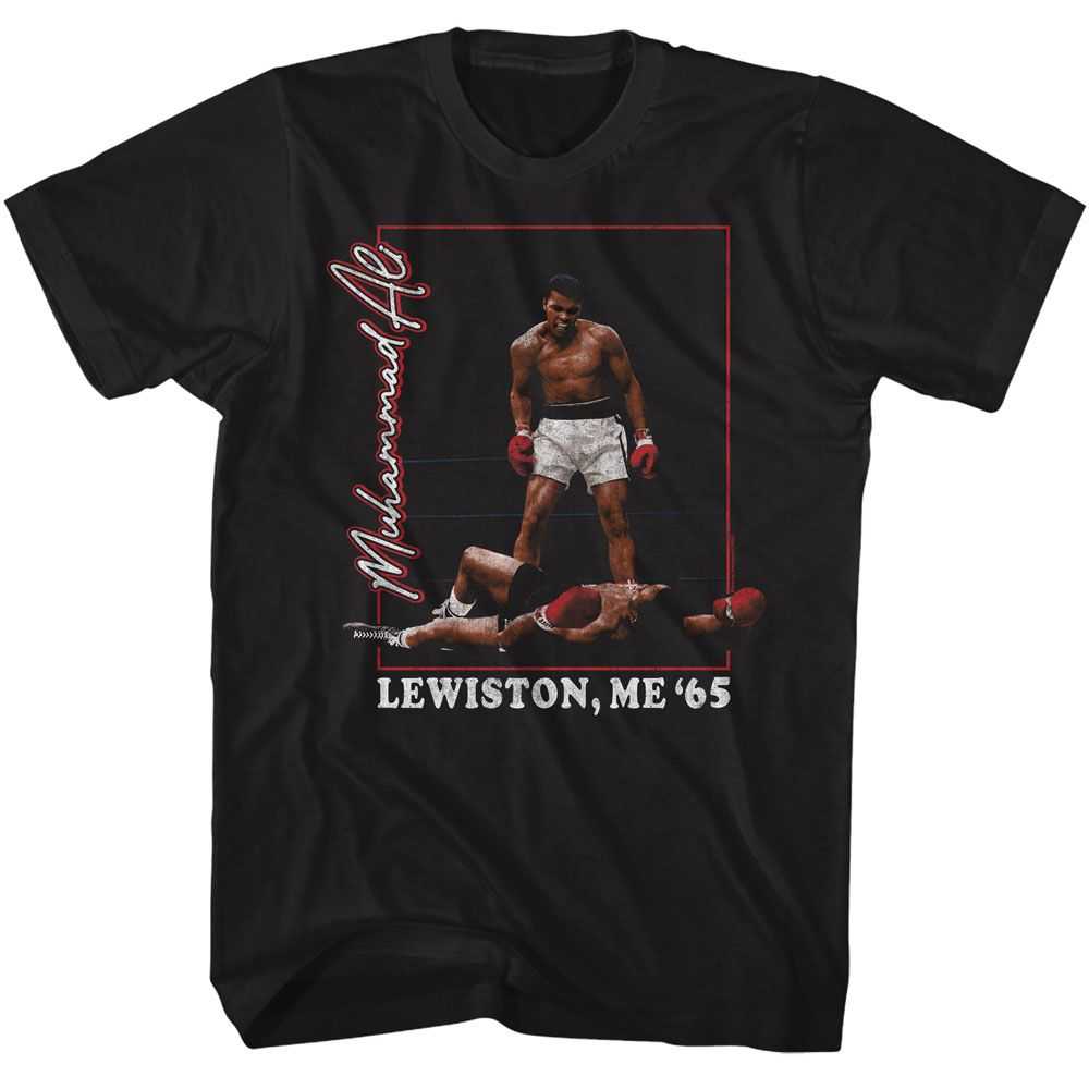 Muhammad Ali - MUHAMMAD ALI LEWISTON ME 65 Adult Shirt