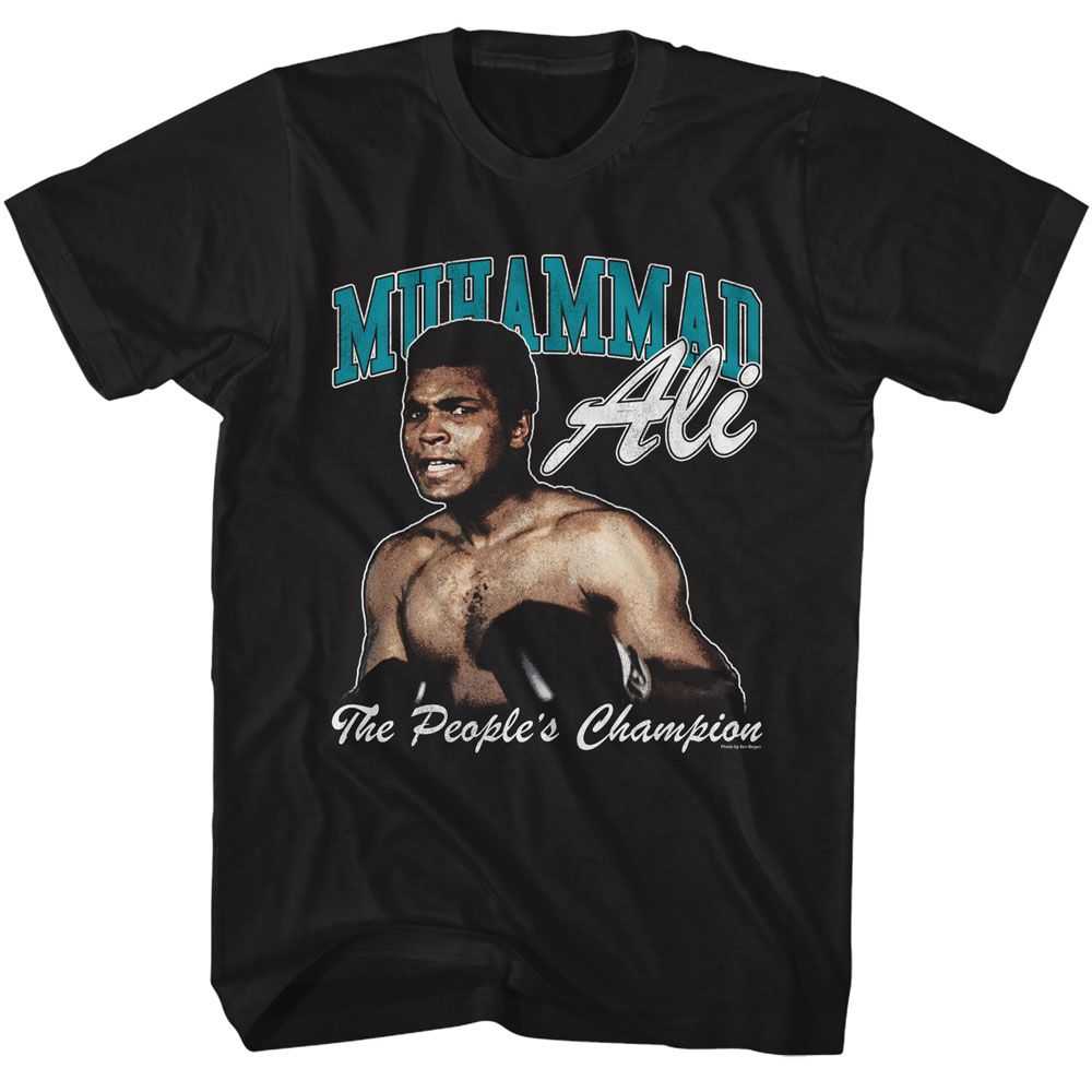 Muhammad Ali - MUHAMMAD ALI THE PEOPLES CHAMP Adult Shirt