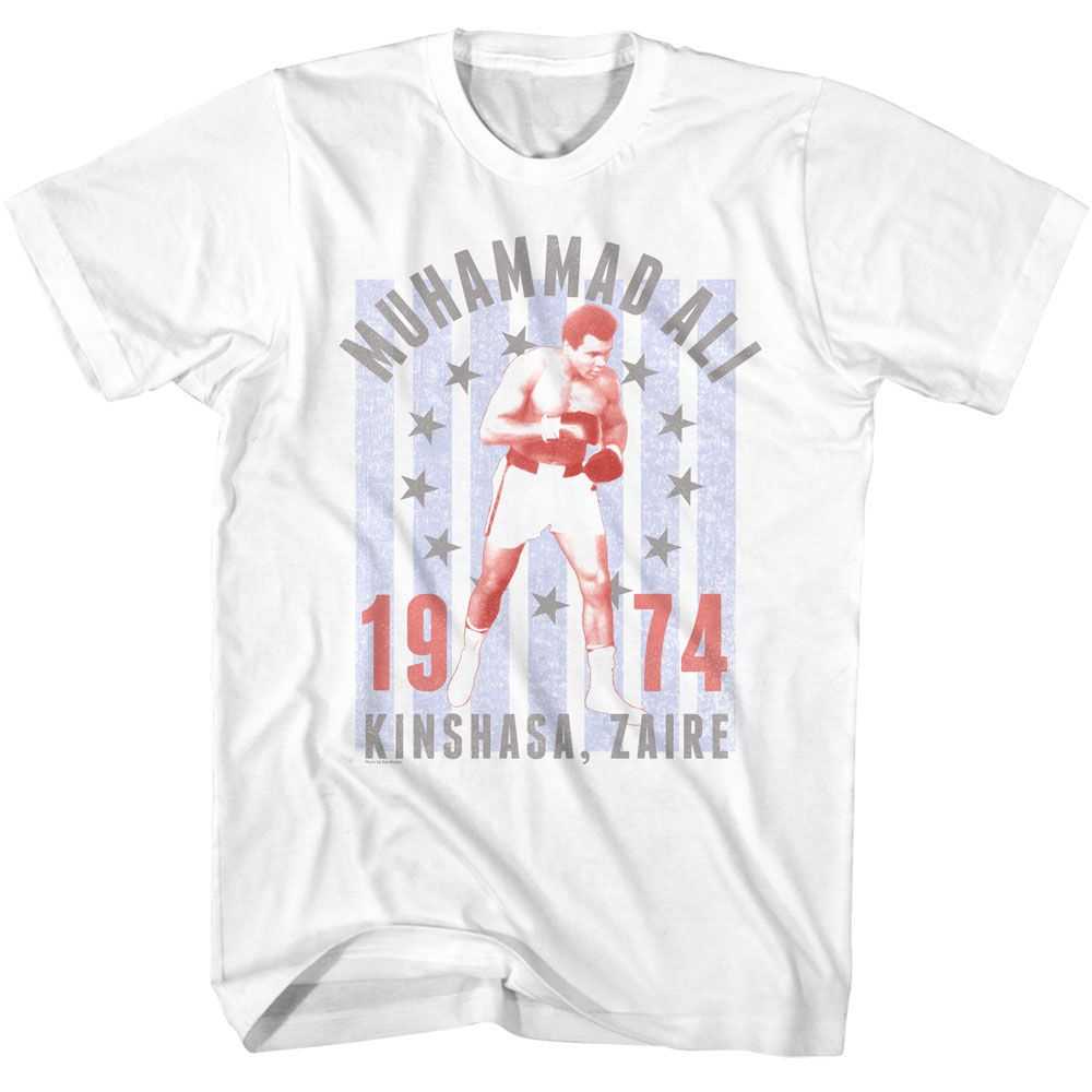 Muhammad Ali - MUHAMMAD ALI KINSHASA ZAIRE 1974 Adult Shirt