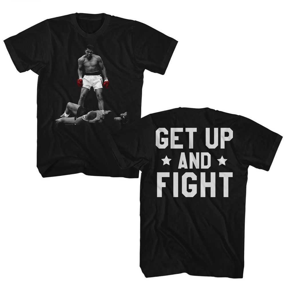 Muhammad Ali - MUHAMMAD ALI VS LISTON GET UP F B Adult Shirt