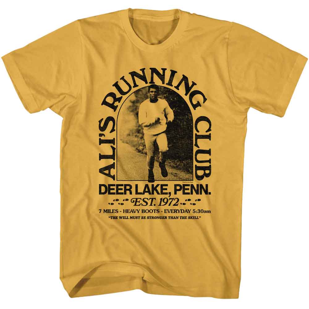 Muhammad Ali - MUHAMMAD ALI RUNNING CLUB Adult Shirt